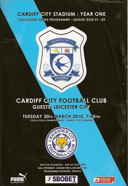 Cardiff City FC v Leicester City FC